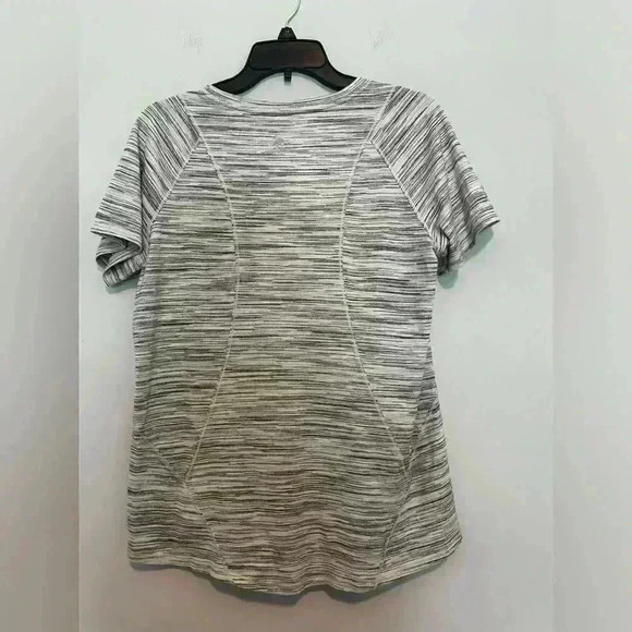 Lululemon Make Miles Count Short Sleeve Womens Shirt Size 10 Pit-18'' - Picture 2 of 4